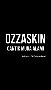 OZZASKIN EXTRA HABBATS GLOW FACIAL WASH BY OKI SETIANA DEWI Skincare Sabun Wajah Glowing