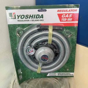 PAKET SELANG DAN REGULATOR GAS SNI YOSHIDA SELANG GAS