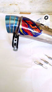 BJS Speed Tabung Silencer Sarteng Inlet 50 mm