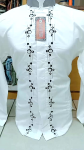 DOA AMAK 2007 -Koko lengan panjang bordiran mewah-koko putih buat lebaran-koko bahan katun mikro-koko berkualitas standar-koko pria dewasa-baju muslim buat lebaran-kemko bahan adem-koko pria dewasa buat sholat-koko terbaru mewah-koko putih pria bordiran