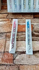 isi 50 pcs - souvenir pernikahan pena ulir kemasan mika motif / sovenir pulpen ulir kemas mika