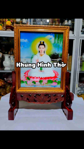 Khung hình thờ tăng giảm kích thước bằng gỗ/Chân giá để hình thờ cao cấp