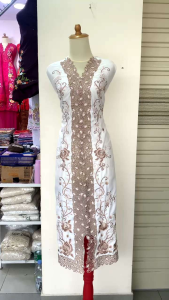 Bahan Bakal Kebaya Kerancang Motif Suji Khas Bukittinggi