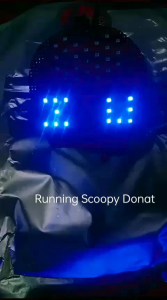 Stoplamp Running Scoopy Donat Model I Love U 10 Mode Otomatis