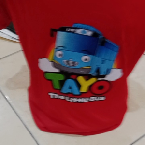 kaos anak tayo usia 2-10 tahun cowok cewek