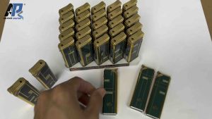 [ Bộ 25 Cái ] Hộp Quẹt Khò Tia Xanh T18 Xanh Đậm - Vỏ Nhôm - Có Nắp Đậy - Có Bơm Ga