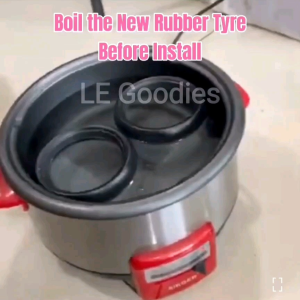 Baby Stroller Wheel Rubber / Getah Tayar Stroller / Spare Part Alat Ganti Kerata Sorong Bayi / Kids Puchchair Tyre Wheel