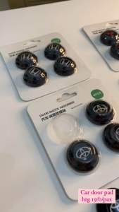 Aksesoris Mobil 4pcs: Absorber Karet Pintu Mobil & Peredam Suara