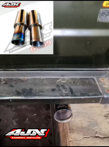 Muffler AJN GT09: Aksesoris Knalpot Racing Suara Bass Kering