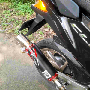 Knalpot Samlong Inlet 38 Original WRS untuk Vario150 & Vario125 & Beat Lama & New Mio J & Mio S & PCX150 & Nmax & Aerox
