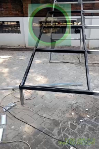 Kanopi Baja Ringan Alderon Single: Tahan Cuaca & Desain Modern