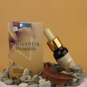 HOLANDA PROPOLIS Original Asli Obat Tetes Herbal Atasi Hipertensi Jantung Diabetes Kolesterol Asam Urat Resmi BPOM