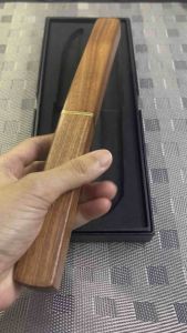 มีดปลอกผลไม้ 2เล่มในกล่องเดียว ด้ามไม้แท้ พร้อมกล่อง มีดแล่ ทำอาหาร