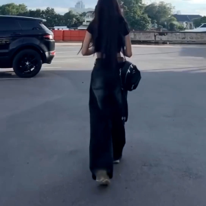 PROMO CUCI GUDANG MURAH CELANA BAGGY WANITA GOMBRANG LOSE JEANS TERBARU BANYAK DICARI GROSIR SANDANG