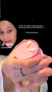 LUQFA BEAUTY Cleansing Balm Tiny Bumps