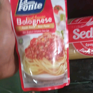Paket Lengkap Spagheti Sedani 1kg & Sauce Bolognes 315gram
