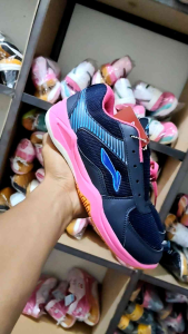 Sepatu Olahraga Wanita Terbaru Size 36-40 Sepatu LNG Badminton Voli Bulutangkis Joging