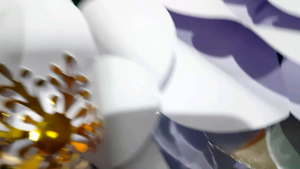 Frozen theme set 11pcs paper flowers for backdrop assembled