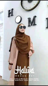 Abaya Gamis Halwa: Trendi, Nyaman & Modern