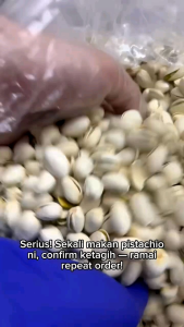 Kacang Pistachio Premium Sedap Rangup Harga borong Packing Ziplock 💯 Original Fresh Kacang Pistachio ada Kulit Snek