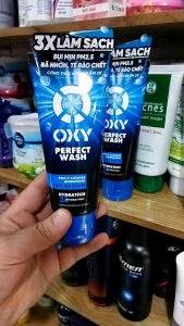 Kem rửa mặt Oxy Perfect Wash sạch nhờn ngừa mụn 100g