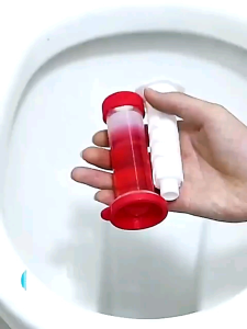 Gel Pengharum Closet WC /Parfum Pengharum Toilet Gel Cleaner Motif Bunga untuk Kamar Mandi model Suntikan Pewangi
