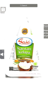 Sasa Santan Kelapa Cair 65 ml: Panduan Lengkap