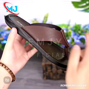 sandal japit kasual indoor outdoor Size 39-43Bisa COD Anti slip anti Licin Sendal Jepit Pria Karet