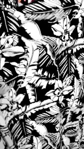 Bahan Kain Katun Linen Motif Bunga & Meteran (Harga Per 05 Meter)