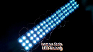 Lampu Kolong Led Modul Strip Tempel 6 Mata Ke Samping DC 12Volt 6 Watt / Lampu Kolong Motor Mobil Truck Waterproof Lampu Tempel Variasi (Harga Per 1 Pcs)