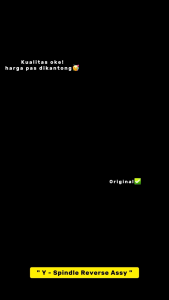 Y Spindle Reverse Assy (89D) Sparepart Roda3