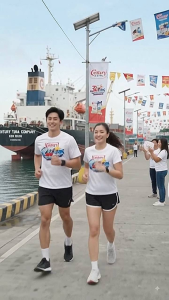 Century Tuna Marathon Inspired Athletic Tee Breathable Lightweight Stylish for Running Training