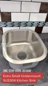 🌈EXTRA SMALL UNDERMOUNT KITCHEN SINK