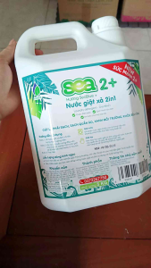 Nước giặt SEA 2+ can 5kg siêu thơm