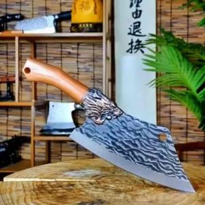 มีดผัก / มีดจีน / มีดพ่อครัว / มีดทำอาหาร - ปุ่มดูดีที่สำคัญที่สุด