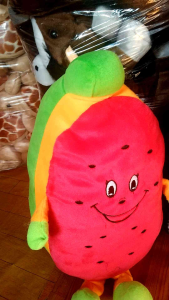 BONEKA BUAH SEMANGKA FRUIT MELON DOLL BESAR KARAKTER MAINAN ANAK KADO