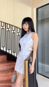 wannapa studio brand -Lavender colored dress