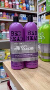 Set 2 Chai Dầu Gội + Xả Tigi Dumb Blonde Cho Tóc Nhuộm & Hóa Chất Nặng