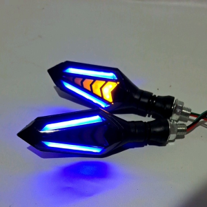 Lampu Sen Motor LED Running 2 Sisi Universal