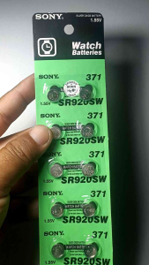 (PER LEMBAR ISI 10 PCS) BATERAI SONY SR920SW 371 BATRE JAM TANGAN