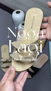 Staavia Sandal - DEANA Sandal Flat Wanita Model Pita Alas Nonslip Anti Licin