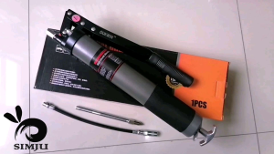 Grease Gun 600cc Hand Oil Pump Pressure 12000PSI 10000PSI Double Shaft Heavy Duty