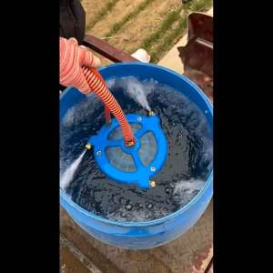 2in1 ตัวกรองน้ำยา + ตัวกวนยาในถังแบบ 9 นิ้ว ยาฆ่า กำจัดพืช