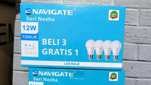 NAVIGATE PAKET ISI 4 PCS Lampu bohlam LED hemat energy hemat listrik harga paket isi 4pcs 4 buah bohlam ekonomis super terang bergaransi