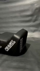 Jok panjang langsung single seat vespa model Camel hitam yankee GRADE A vespa px exclusive super sprint Lokal murah Empuk bahan kulit press bagus detail original