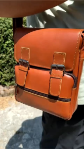 tas selempang pria tas bahu tas slempang pria tas kulit selempang cowo keren kulit pull up garut