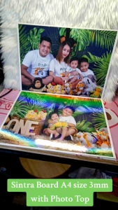 Sintra Board A4 Size 3mm: Photo Top & Double Sided Tape