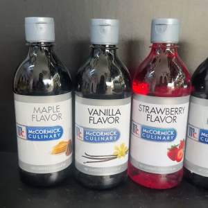 McCormick Maple / Vanilla / Strawberry / Ube Flavors 475ml