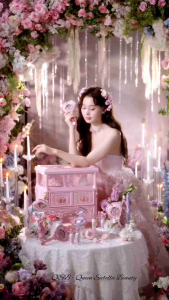 QSB | READY STOCK | Flower Knows All-In Gift Set Midsummer Fairytales Series | Set rias wajah | Lipstick | Blush on | Eyeshadow | Powder | Perona Pipi | Perona Bibir | Perona Mata | Beauty Make Up | Rare Cosmetic | Palette | Liquid | Foundation | Kado