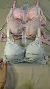 Bra/Bh tanpa busa tanpa kawat bahan kaos/katun/jersey murah bahan tebal